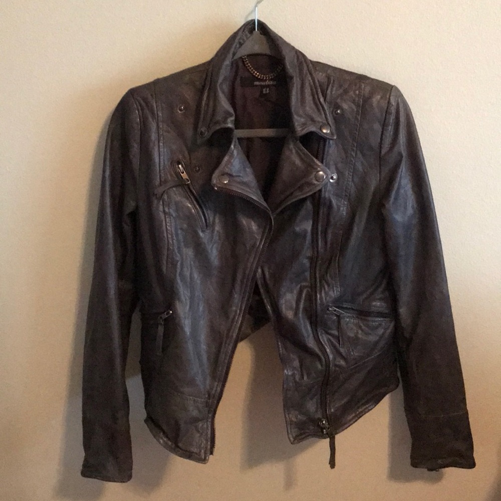 Muubaa Walmsley leather jacket